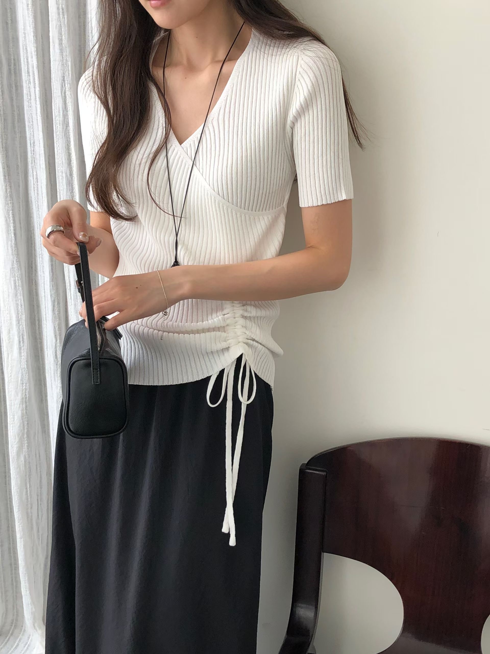 BABY SALON東大門實拍女士新品熱賣真品人氣26夏季針織衫BABY SALON針織衫