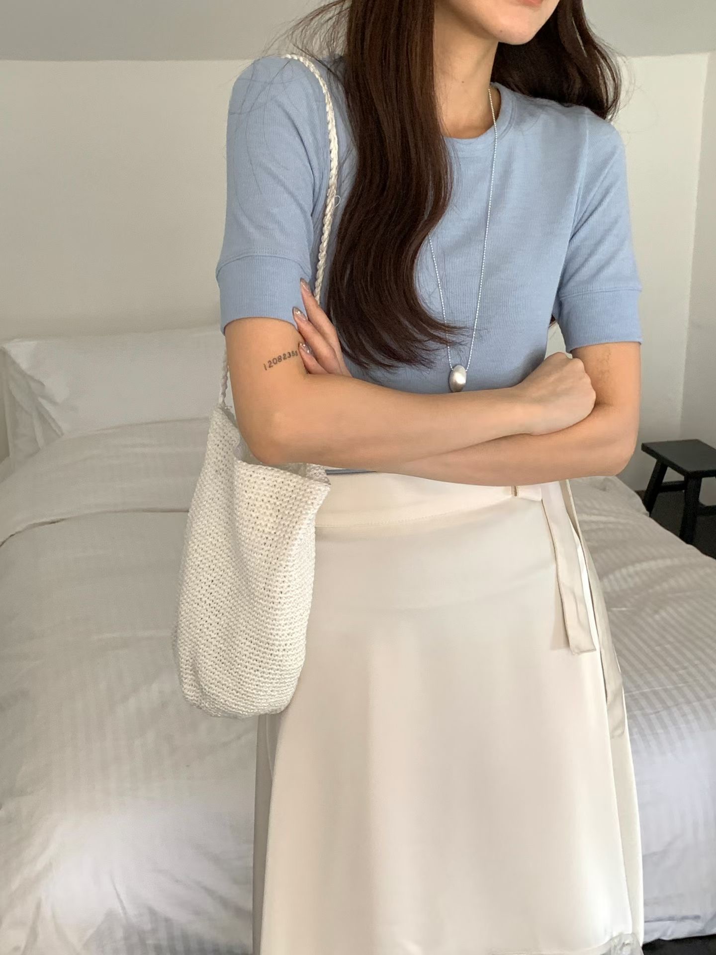 BABY SALON東大門直郵女士新品26春夏真品時尚人氣T恤U領BABY SALONT恤
