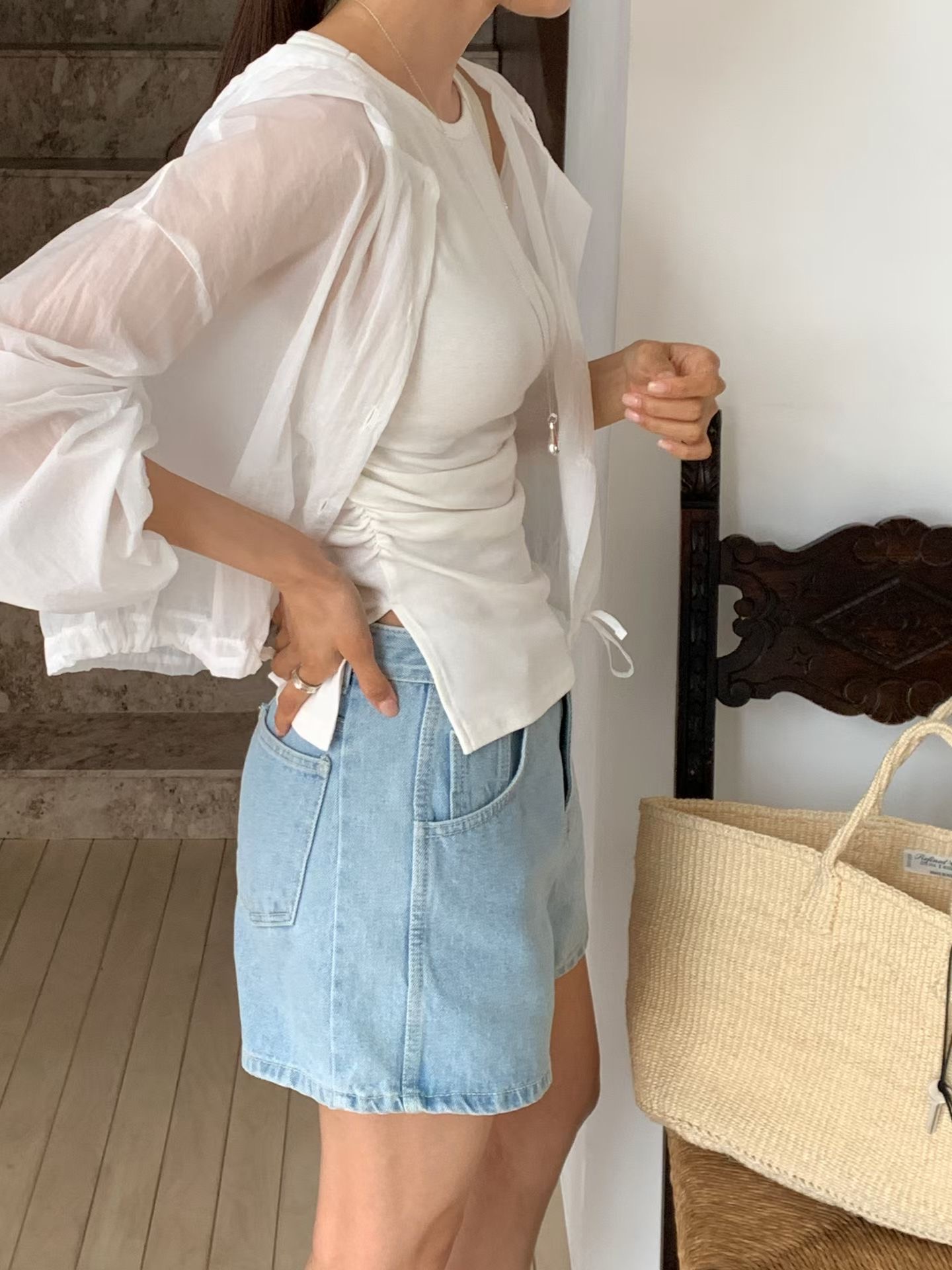 BABY SALON韓國代購女士新品26春夏人氣職業真品熱賣夾克BABY SALON夾克
