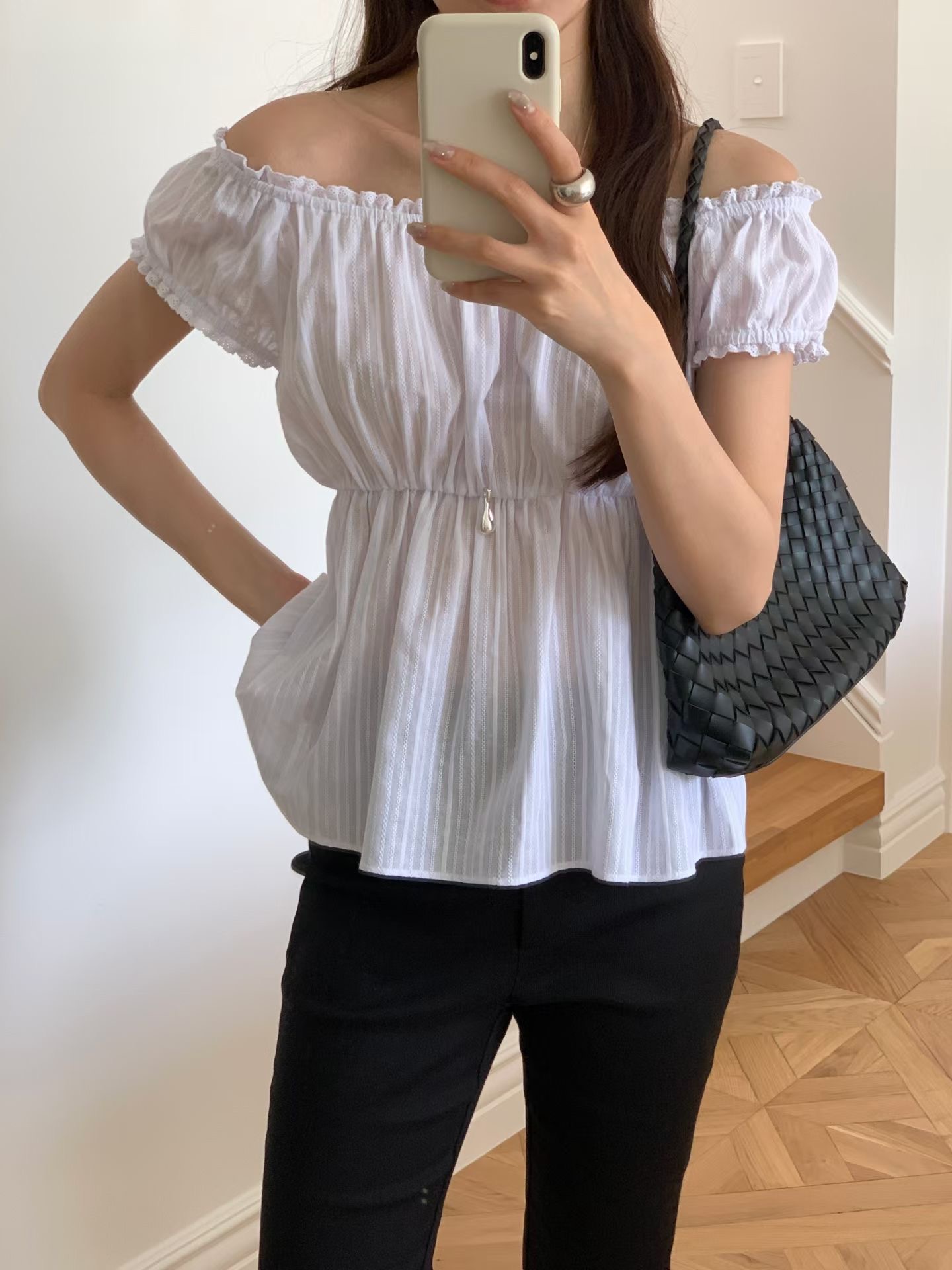 BABY SALON東大門直郵女裝新款時尚真品推薦吊帶背心系帶BABY SALON吊帶/背心