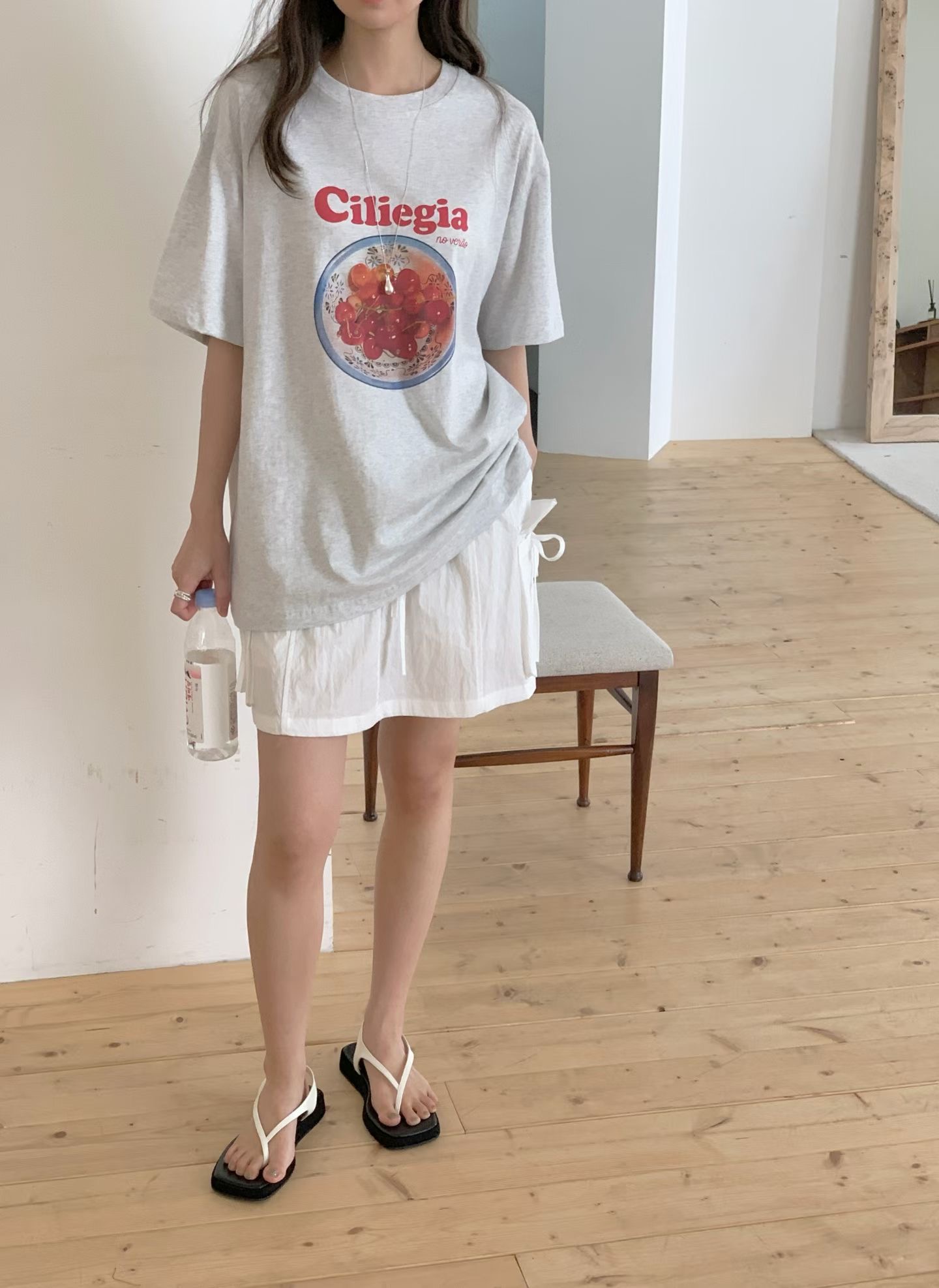 ONEMORETHING/GAMGAK韓國代購女士新款真品推薦人氣休閑T恤ONEMORETHING/GAMGAKT恤