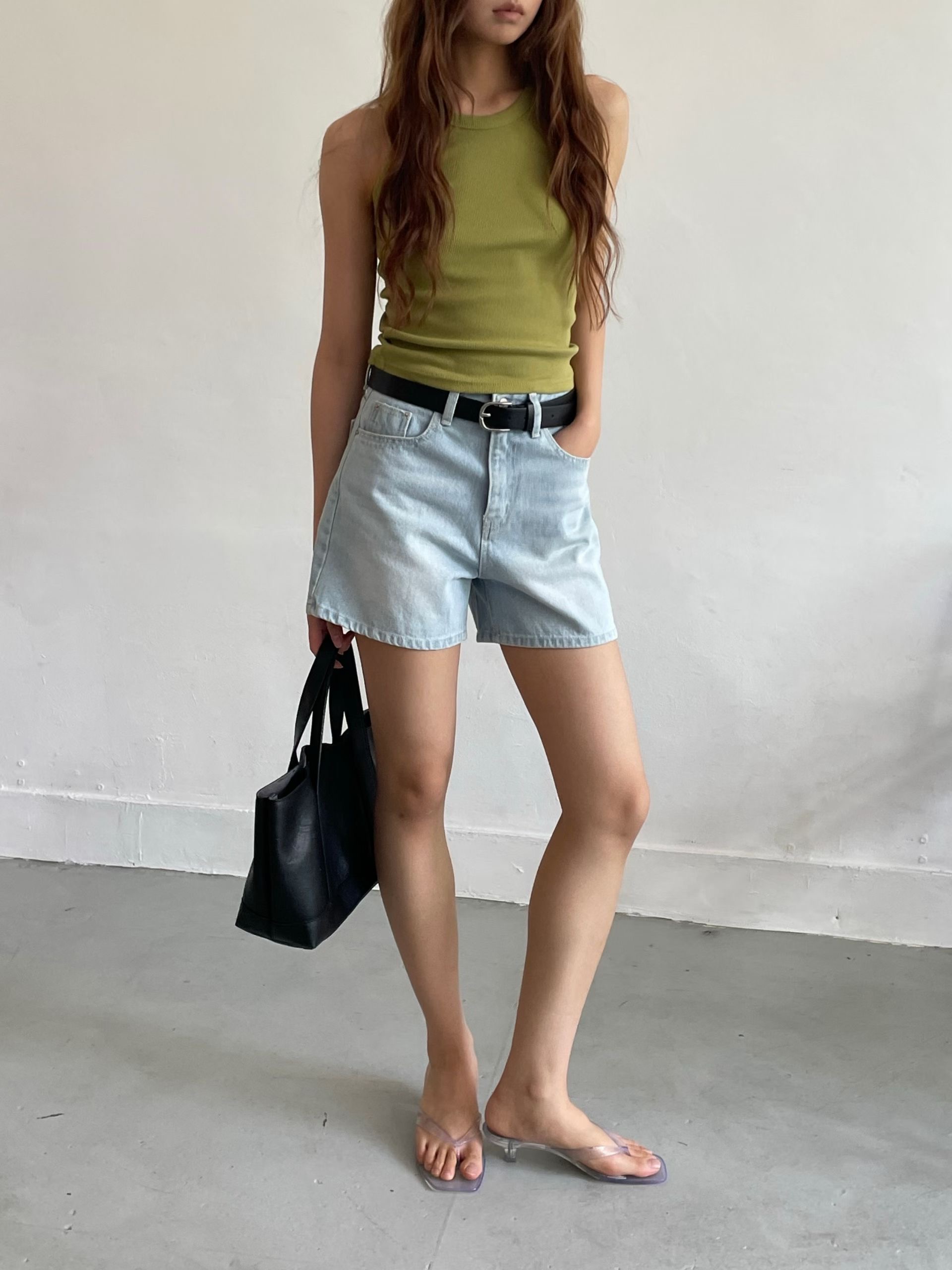 MISSJEAN東大門代購女士新款職業真品休閑時尚26春夏短褲MISSJEAN短褲