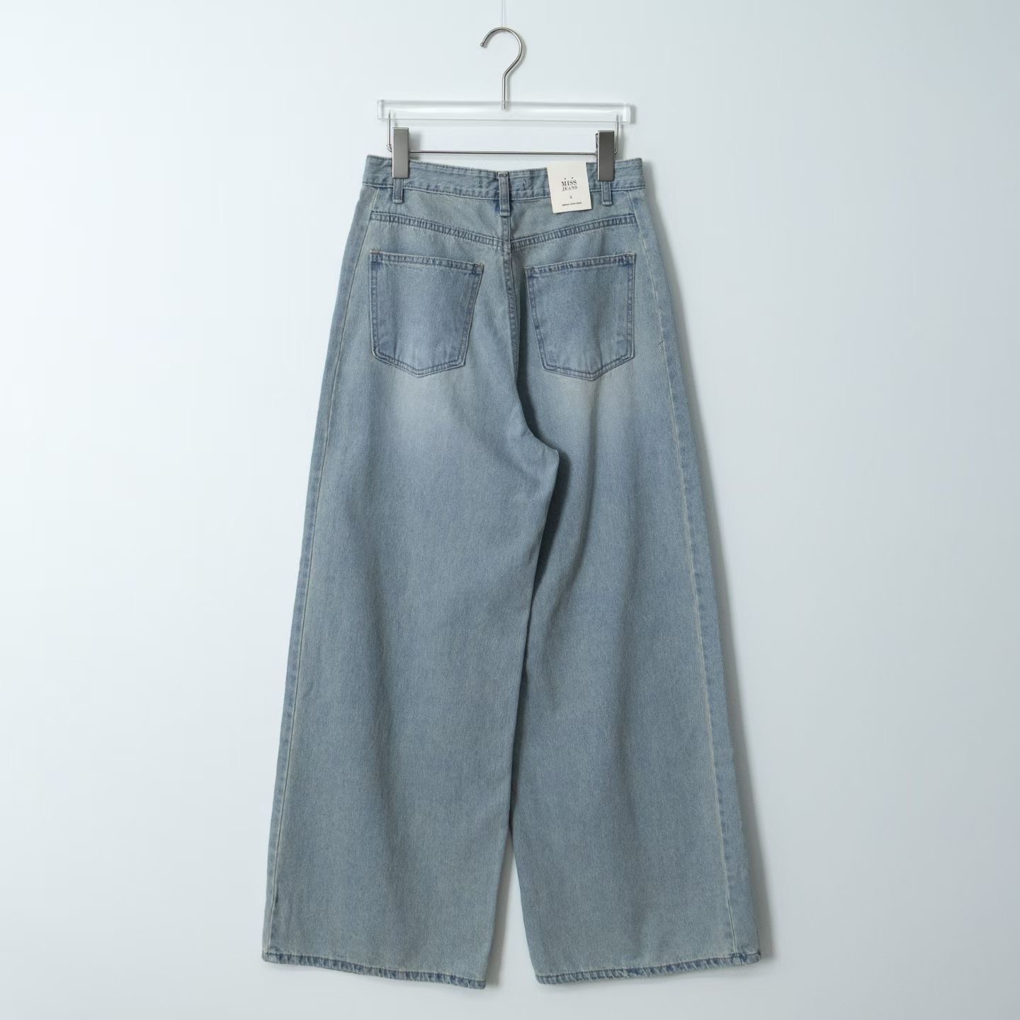 MISSJEAN東大門代購女士新品時尚人氣休閑26春夏真品牛仔褲MISSJEAN牛仔褲