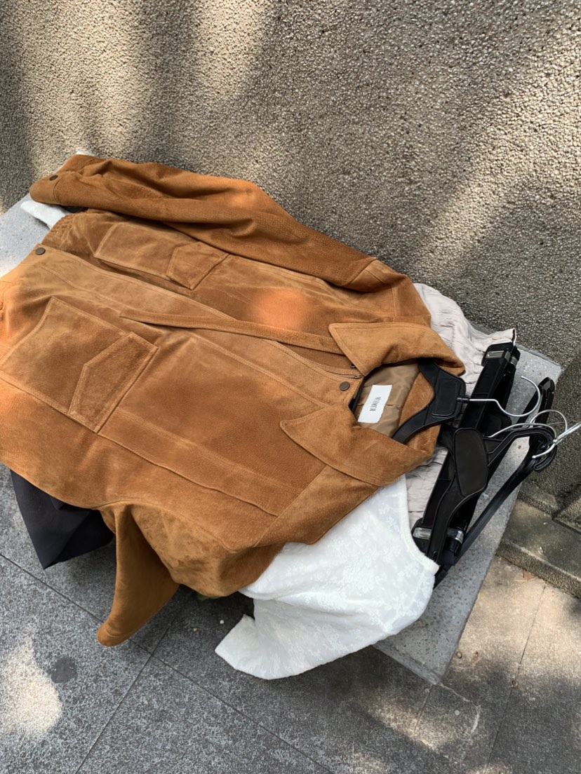 TIZZI韓國直郵女裝新款真品26春夏職業休閑推薦人氣夾克豬皮TIZZI夾克