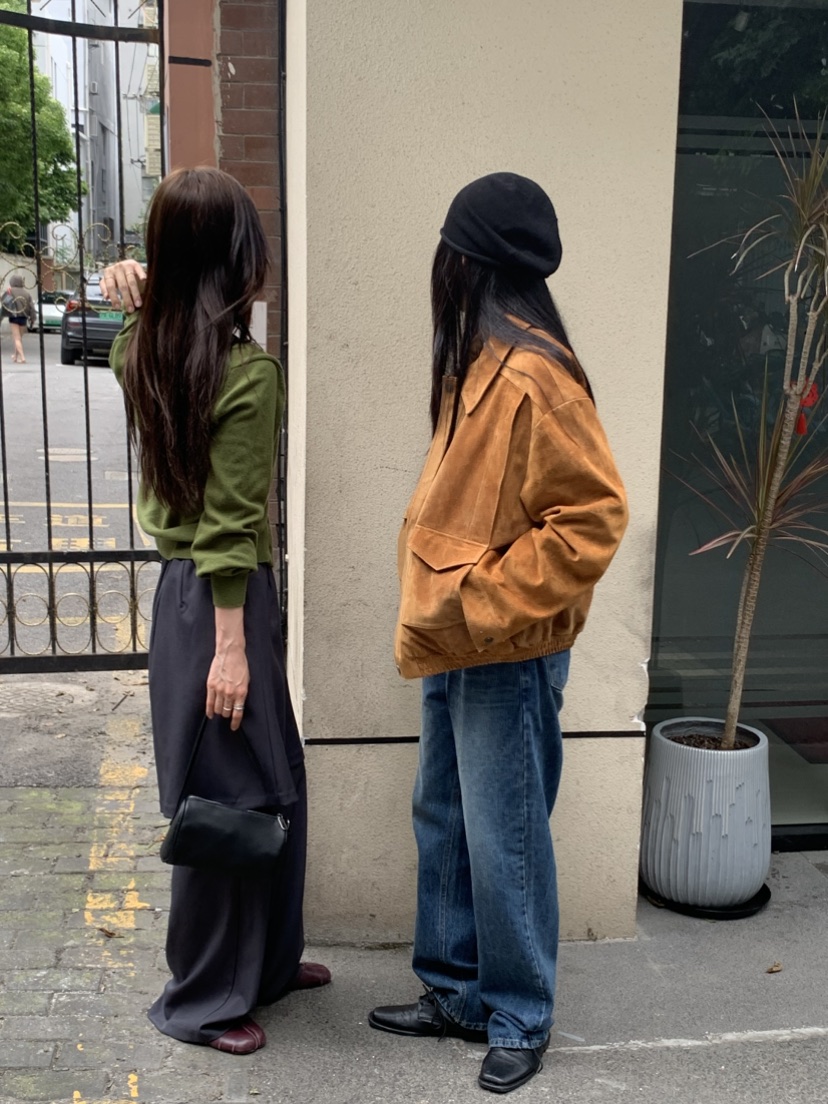 TIZZI韓國直郵女裝新款真品26春夏職業休閑推薦人氣夾克豬皮TIZZI夾克