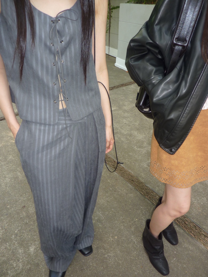 TIZZI韓國代購女裝新款休閑人氣推薦真品職業半身裙中短裙TIZZI半身裙/中短裙