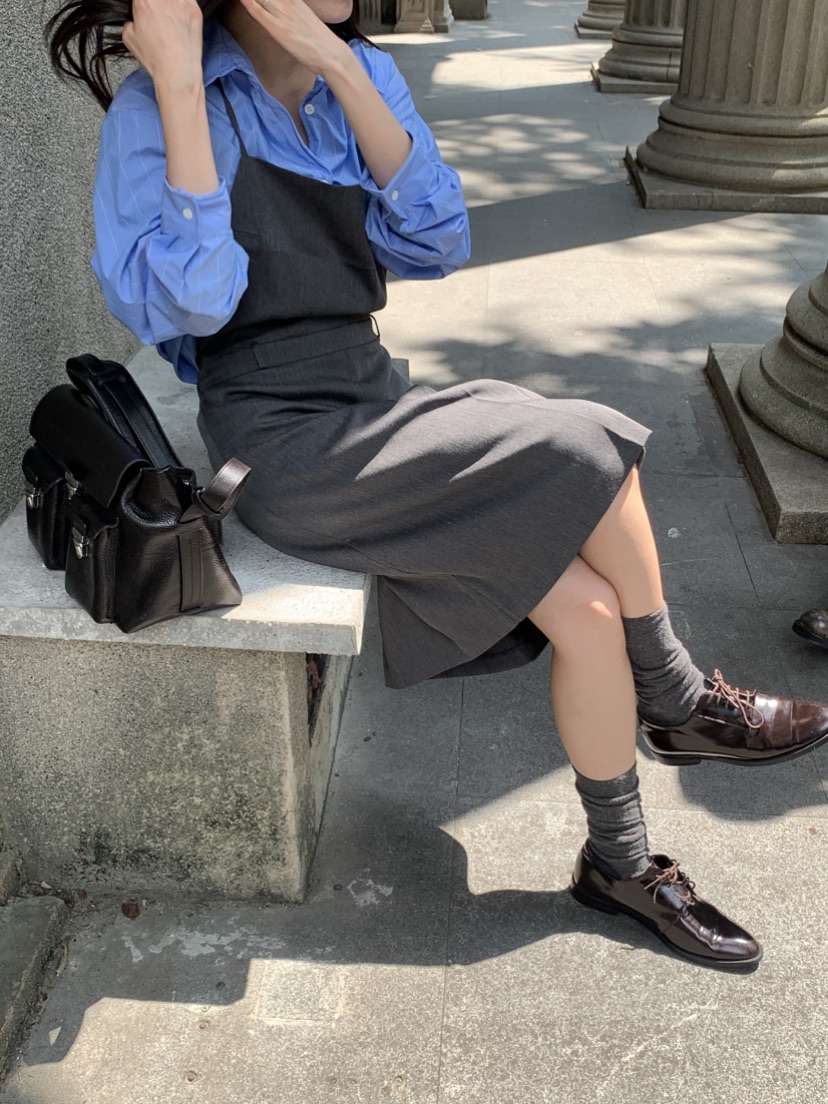 TIZZI韓國代購女士新品人氣26春夏真品職業熱賣連衣裙OPSTIZZI連衣裙