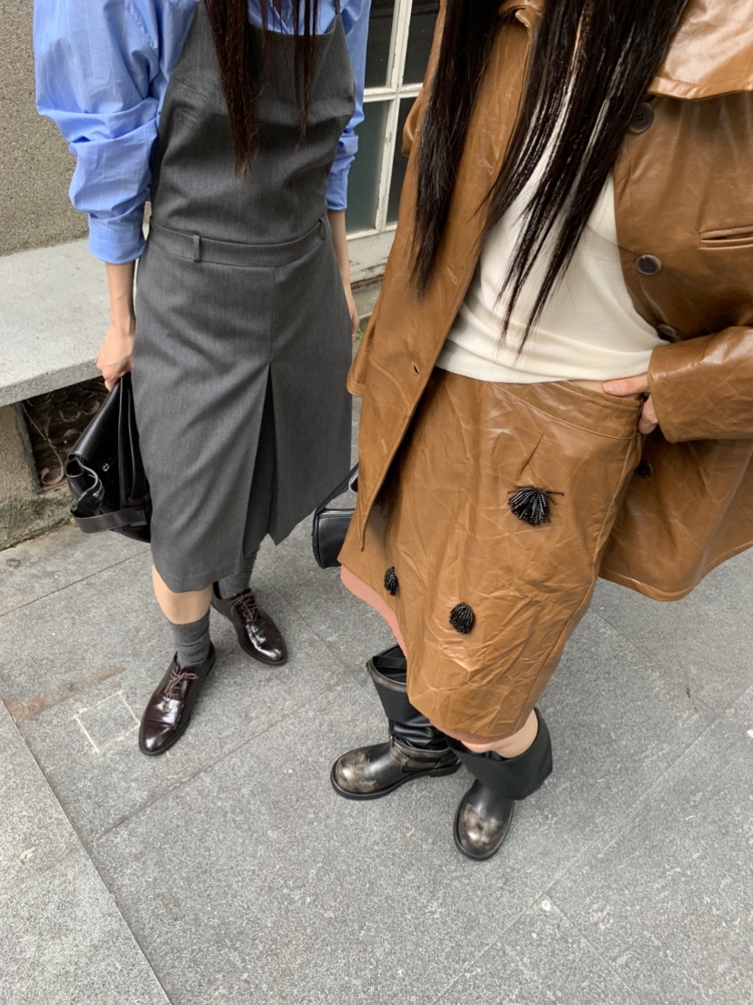 TIZZI韓國代購女士新品人氣26春夏真品職業熱賣連衣裙OPSTIZZI連衣裙