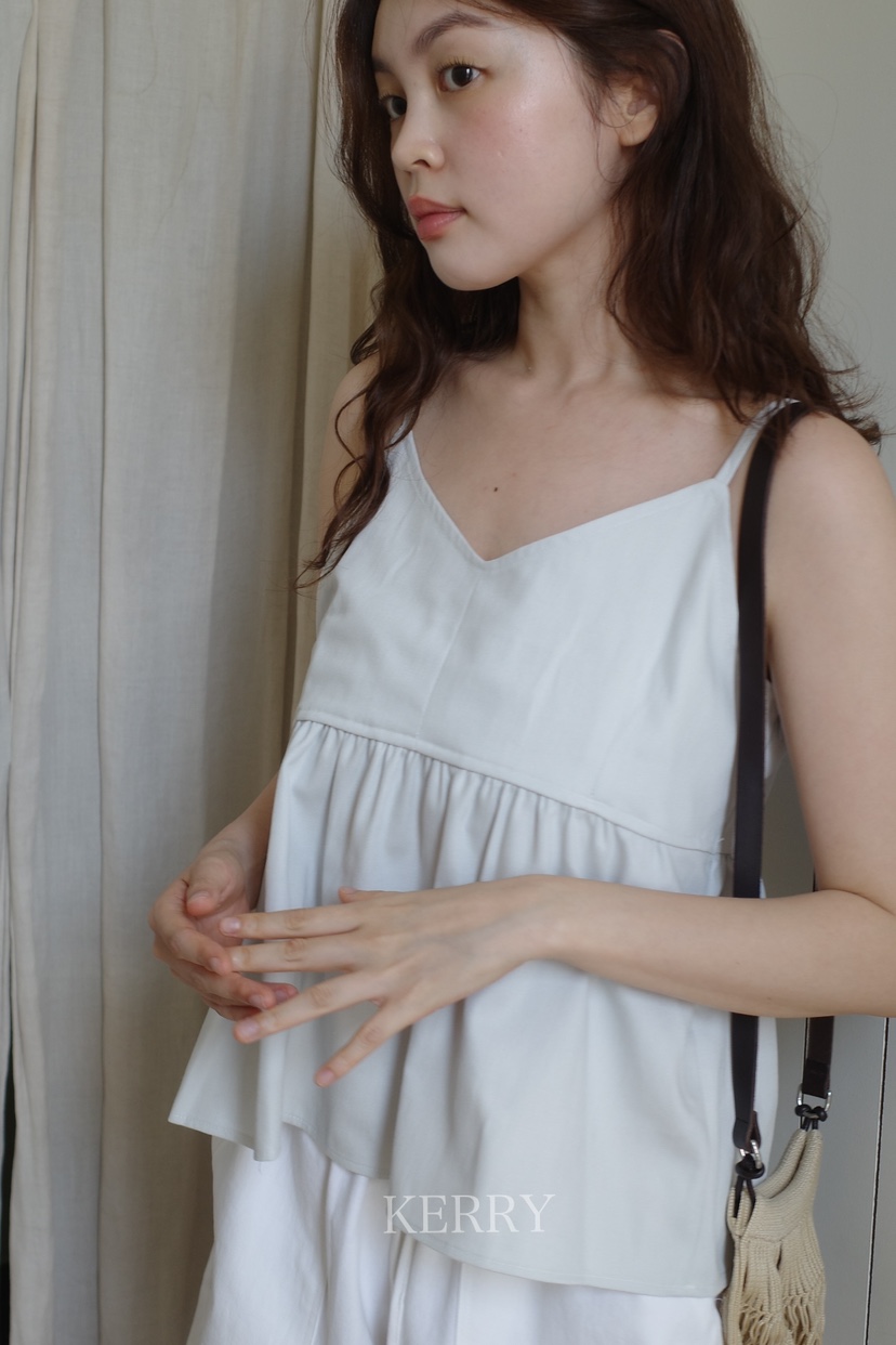 KERRY韓國代購女士新款休閑熱賣職業真品26春夏推薦吊帶背心KERRY吊帶/背心