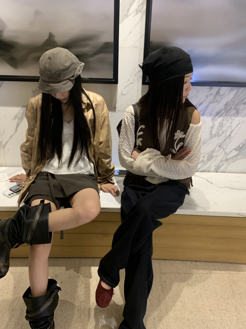 TIZZI東大門代購女裝新款時尚人氣推薦真品26春夏休閑馬甲TIZZI馬甲