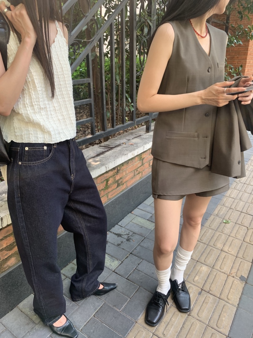 TIZZI東大門代購女裝新款人氣推薦休閑時尚熱賣真品26春夏裙褲TIZZI裙褲