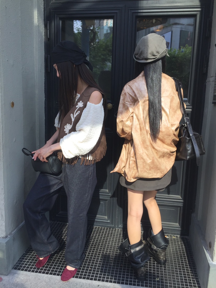 TIZZI韓國直郵女士新品時尚熱賣人氣真品推薦休閑職業夾克TIZZI夾克