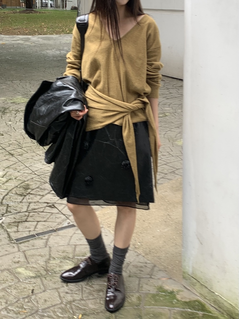 TIZZI東大門代購女士新款職業人氣真品26春夏半身裙中短裙TIZZI半身裙/中短裙