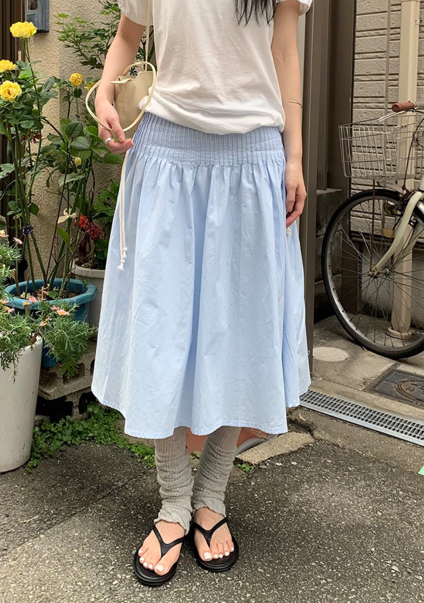BLACK PIG/BERTO東大門代購女士新品時尚半身裙中短裙褶裥BLACK PIG/BERTO半身裙/中短裙