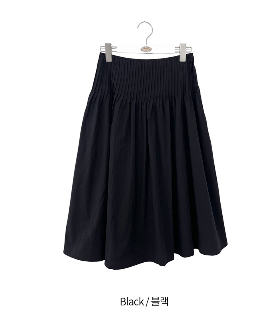 BLACK PIG/BERTO東大門代購女士新品時尚半身裙中短裙褶裥BLACK PIG/BERTO半身裙/中短裙圖色3