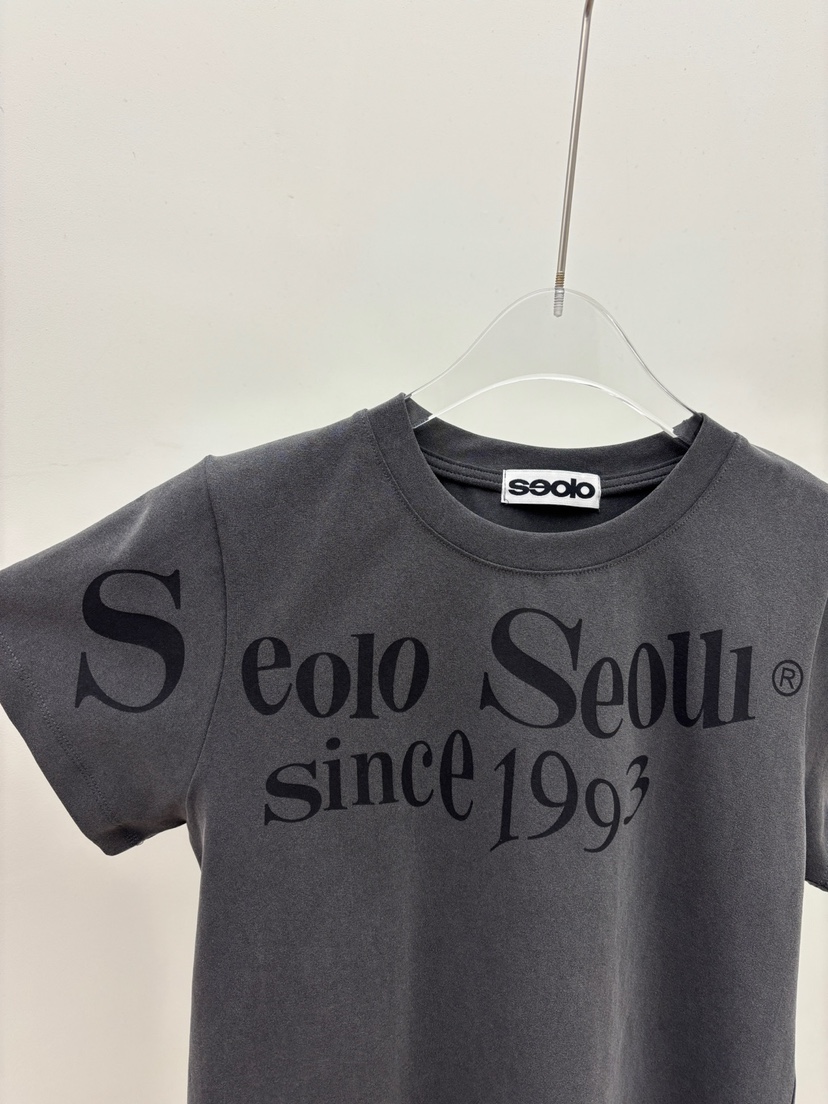 SEOLO東大門代購女士新款時尚熱賣人氣26夏季休閑真品T恤Seolo seoulT恤
