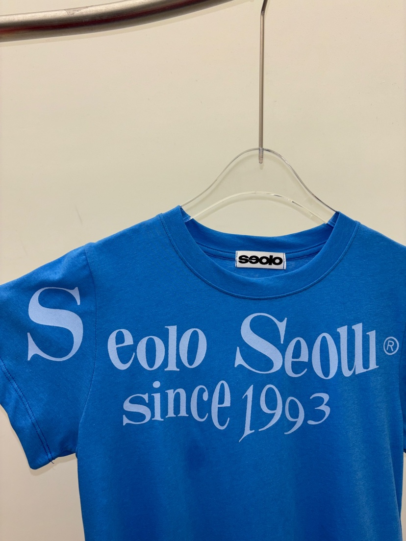 SEOLO東大門代購女士新款時尚熱賣人氣26夏季休閑真品T恤Seolo seoulT恤