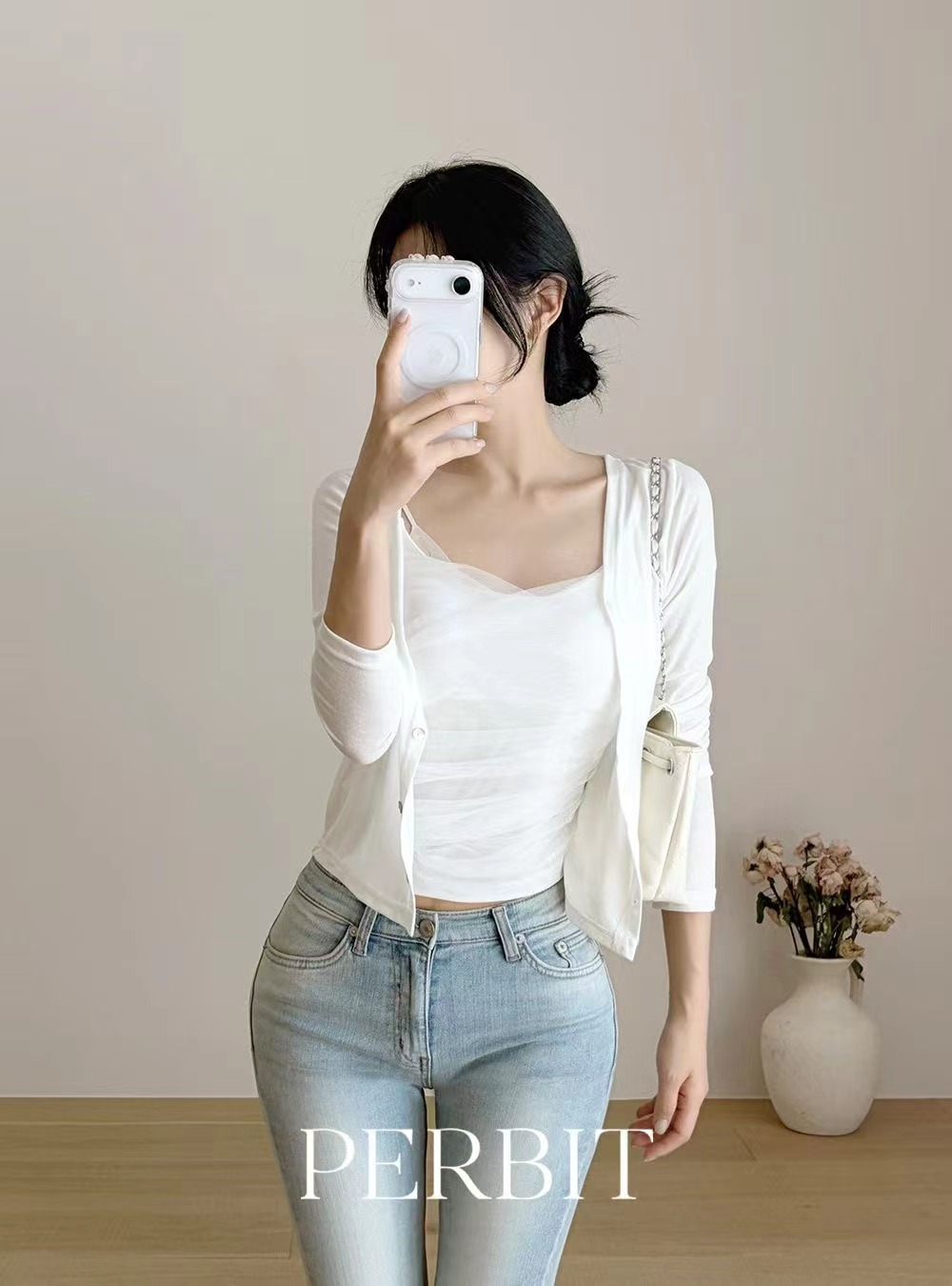 AFARRIER韓國直郵女裝新款熱賣推薦26夏季時尚套裝網眼開衫AFARRIER套裝