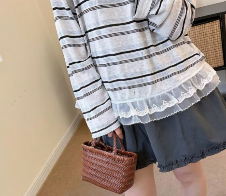 TROUVAILLE東大門實拍女裝新款真品26夏季單肩斜跨包牛皮TROUVAILLE單肩/斜跨包