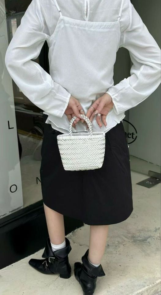 TROUVAILLE東大門實拍女裝新款真品26夏季單肩斜跨包牛皮TROUVAILLE單肩/斜跨包圖色2