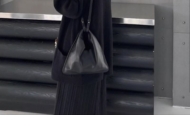 TROUVAILLE韓國代購女士新款休閑26夏季人氣單肩斜跨包牛皮TROUVAILLE單肩/斜跨包