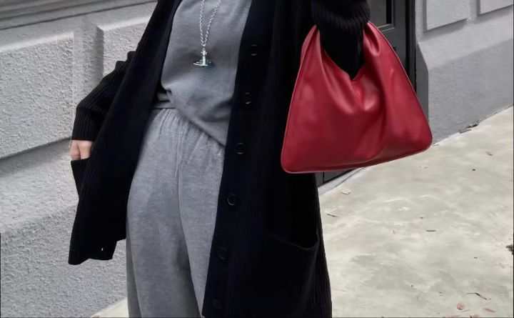 TROUVAILLE韓國代購女士新款休閑26夏季人氣單肩斜跨包牛皮TROUVAILLE單肩/斜跨包