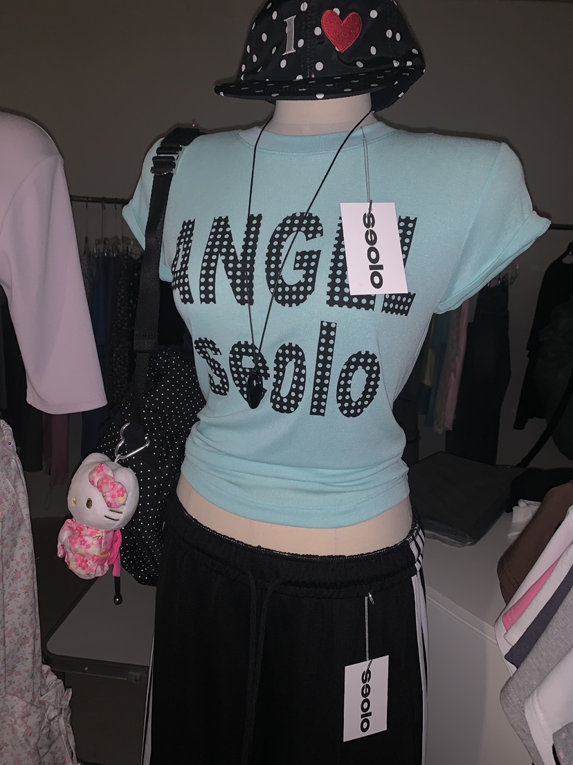 SEOLO韓國代購女裝新品休閑真品推薦熱賣26夏季人氣時尚T恤Seolo seoulT恤