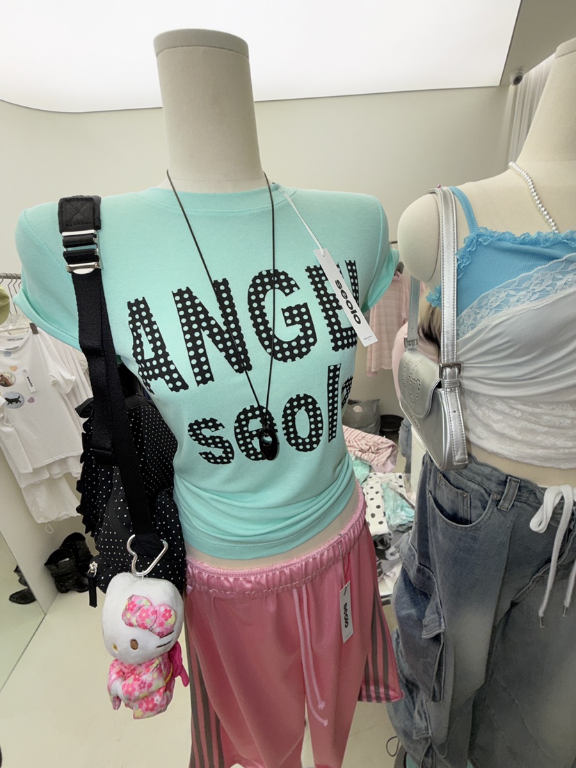 SEOLO韓國代購女裝新品休閑真品推薦熱賣26夏季人氣時尚T恤Seolo seoulT恤