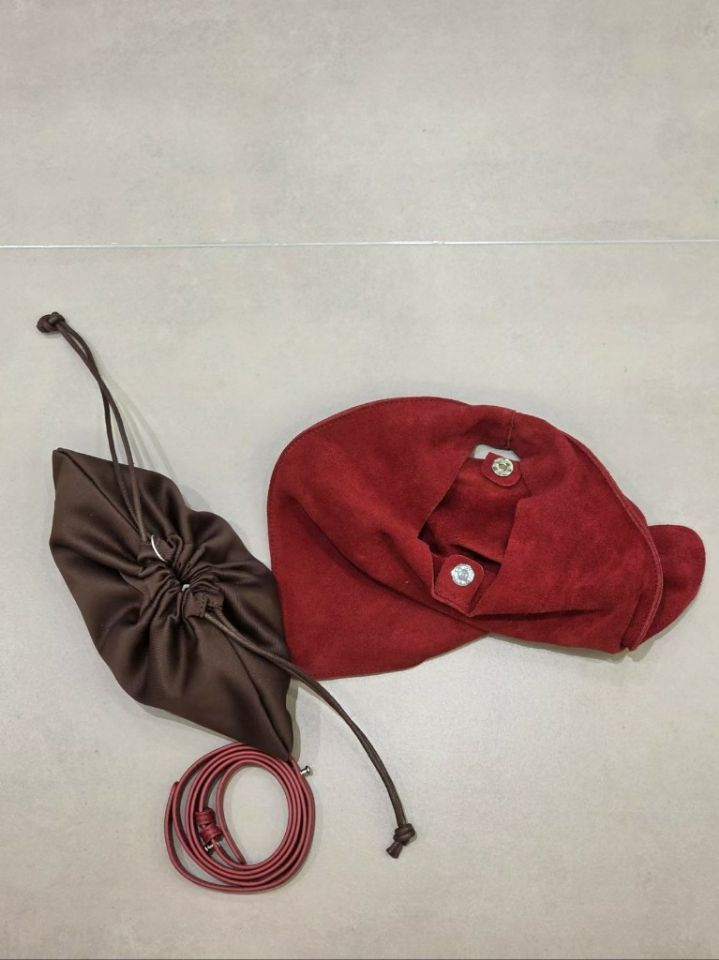 TROUVAILLE東大門代購女士新品推薦熱賣單肩斜跨包牛皮絨TROUVAILLE單肩/斜跨包