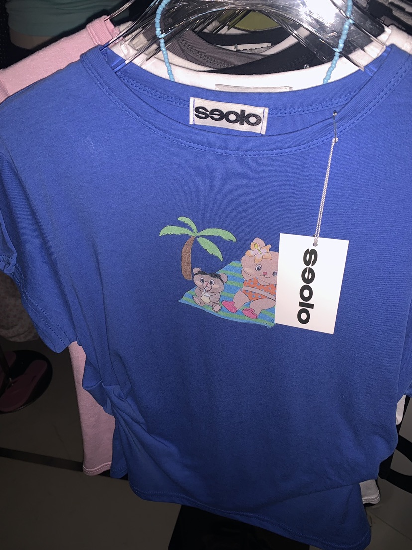 SEOLO韓國代購女裝新款真品26夏季人氣推薦時尚休閑熱賣T恤Seolo seoulT恤