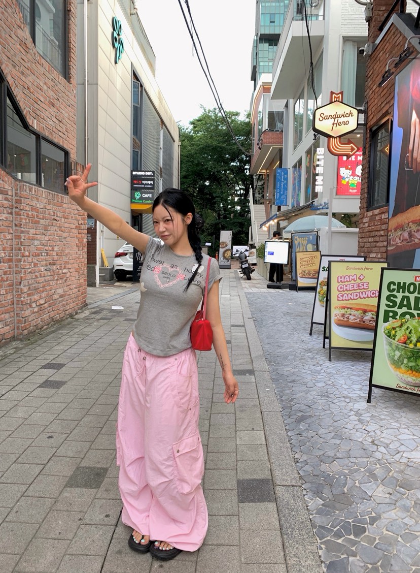 SEOLO韓國代購女裝新款推薦休閑人氣熱賣26夏季時尚真品T恤Seolo seoulT恤