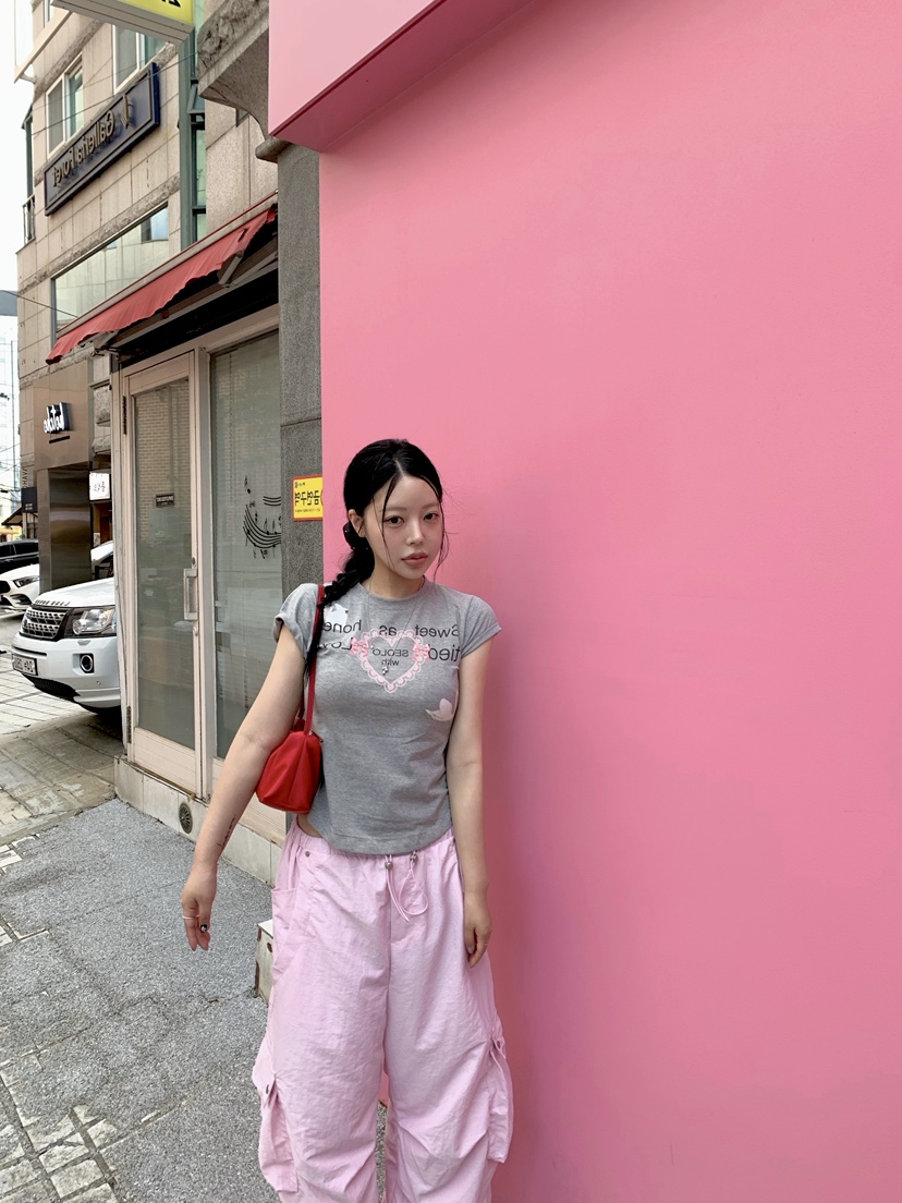 SEOLO韓國代購女裝新款推薦休閑人氣熱賣26夏季時尚真品T恤Seolo seoulT恤