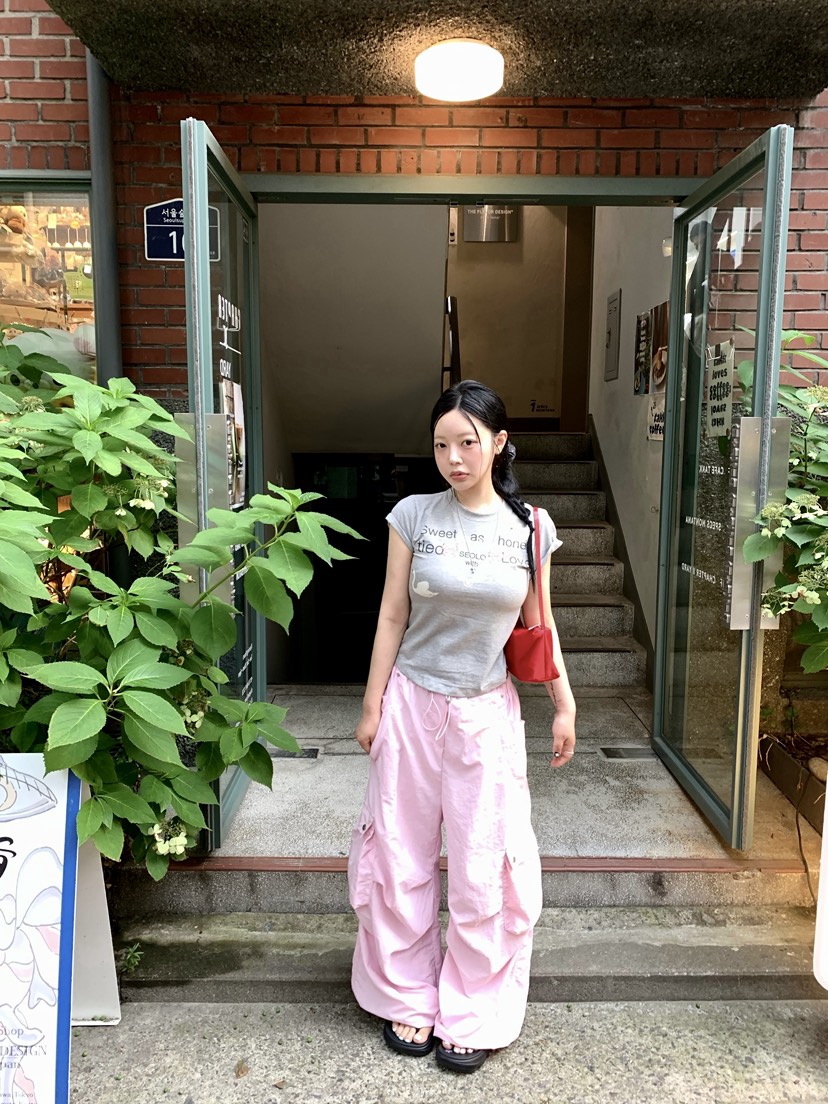 SEOLO韓國代購女裝新款推薦休閑人氣熱賣26夏季時尚真品T恤Seolo seoulT恤
