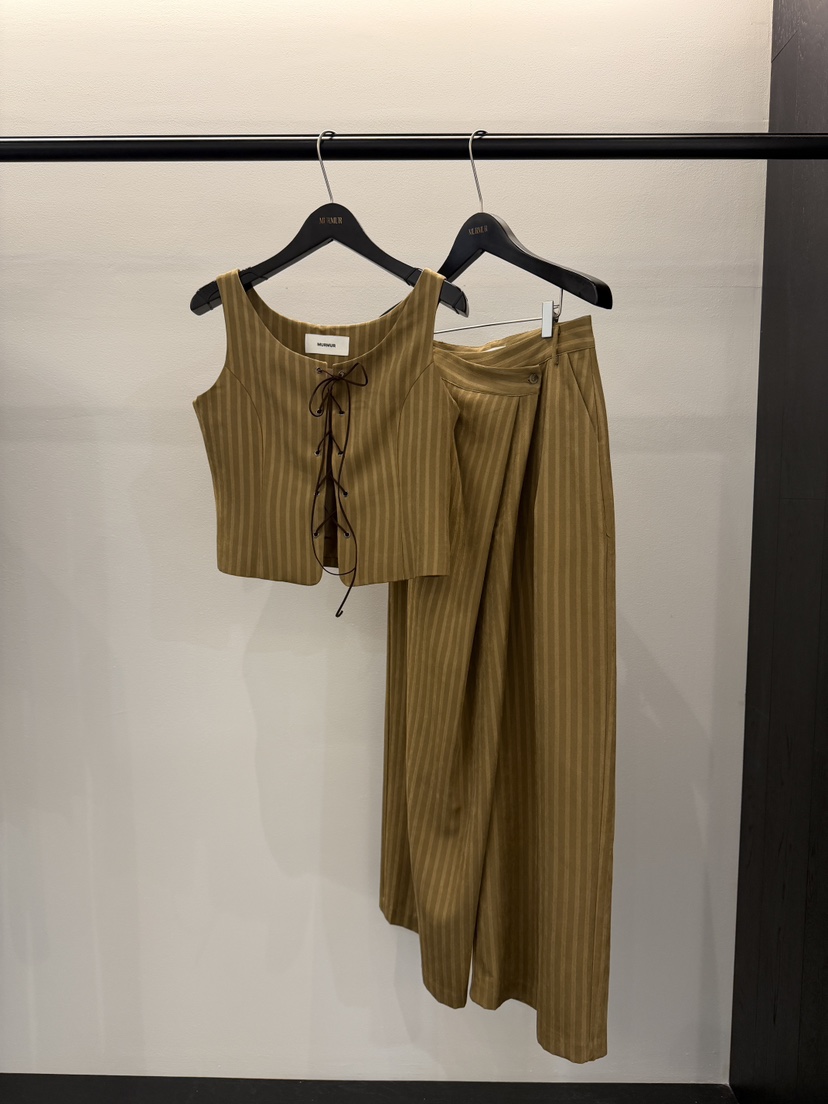 MURMUR東大門代購女士新款真品熱賣26夏季推薦時尚人氣套裝MURMUR套裝圖色1