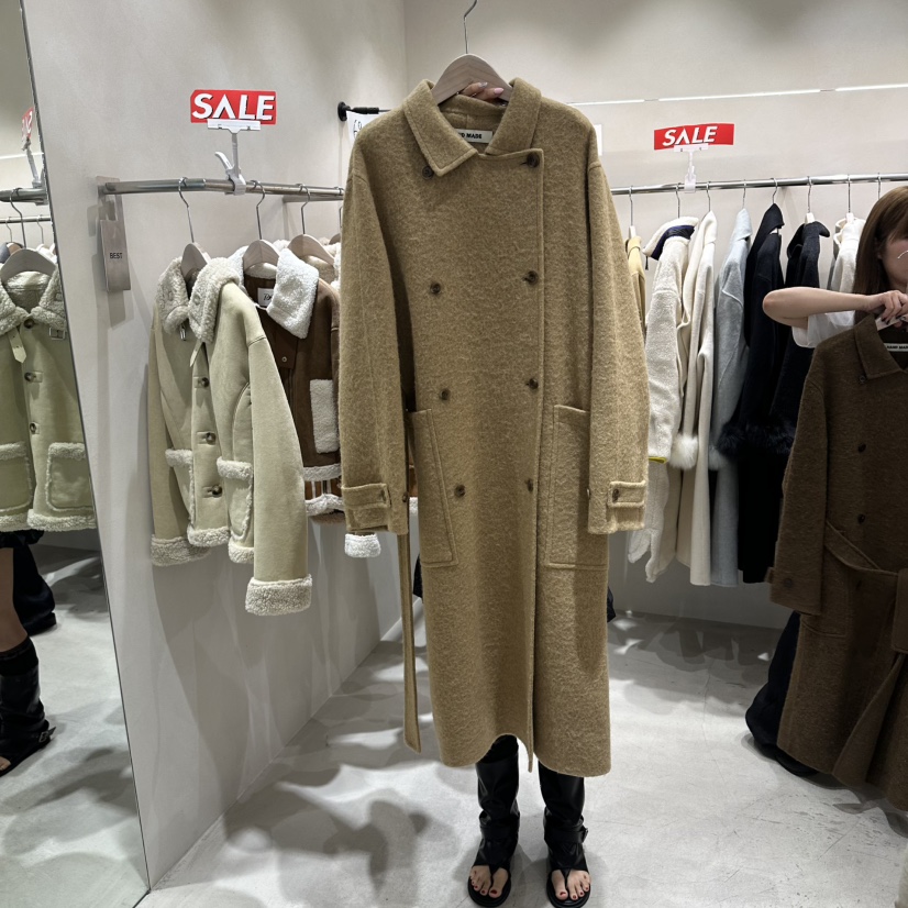 Color B韓國直郵女士新品休閑26夏季熱賣時尚中長款大衣Color B中長款大衣圖色1