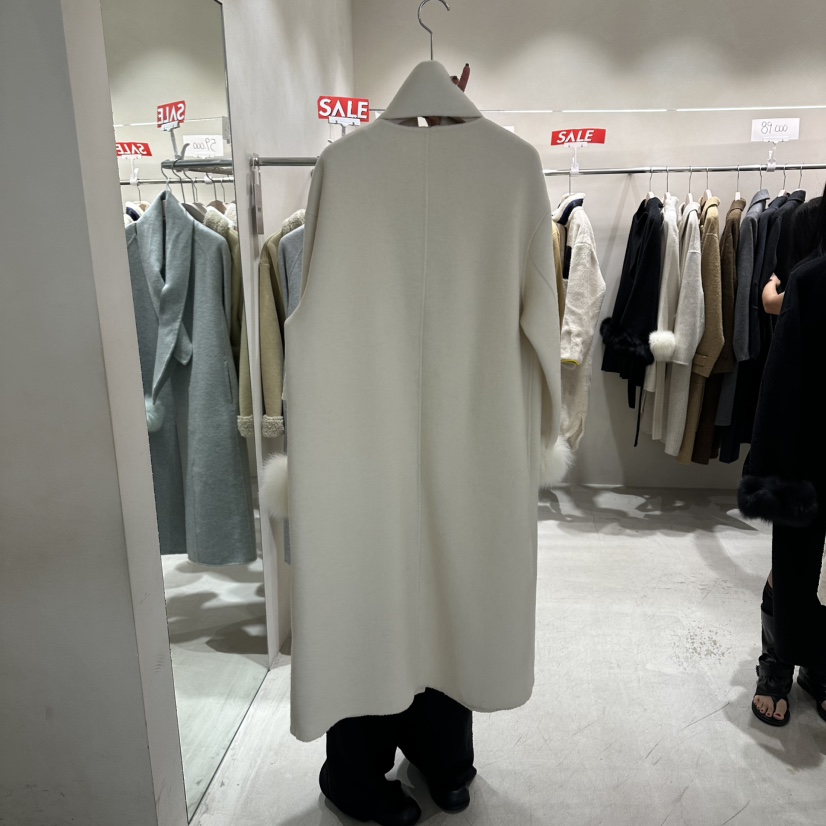 Color B東大門直郵女裝新款人氣休閑時尚真品中長款大衣Color B中長款大衣