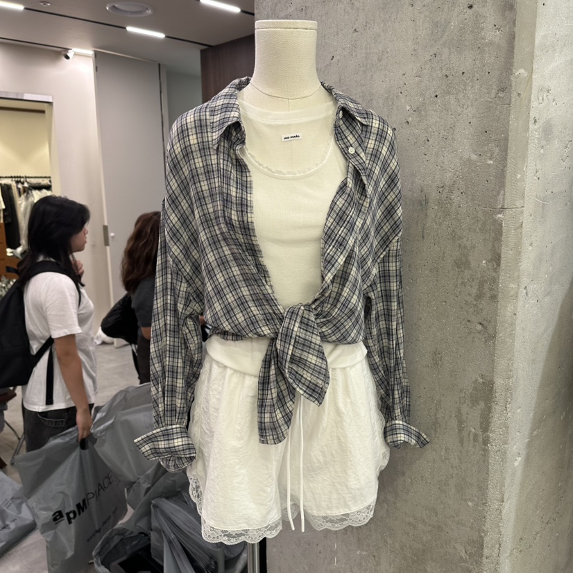 URBANSTORY/REMAKING韓國代購女士新款熱賣真品襯衫蕾絲衫Remaking/URBANSTORY襯衫/蕾絲衫圖色3