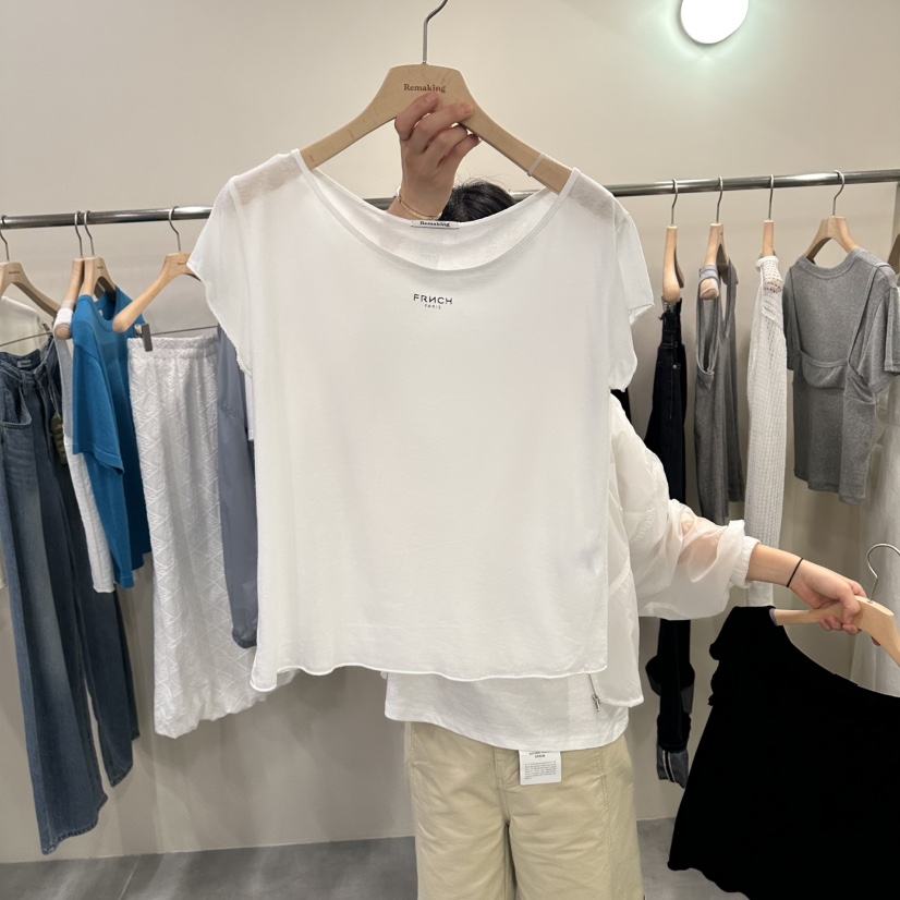 URBANSTORY/REMAKING東大門代購女裝新品26夏季真品推薦T恤Remaking/URBANSTORYT恤圖色1