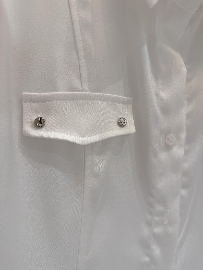 CLOTH東大門代購女裝新品時尚真品襯衫蕾絲衫含腰帶套裝緞面CLOTH襯衫/蕾絲衫
