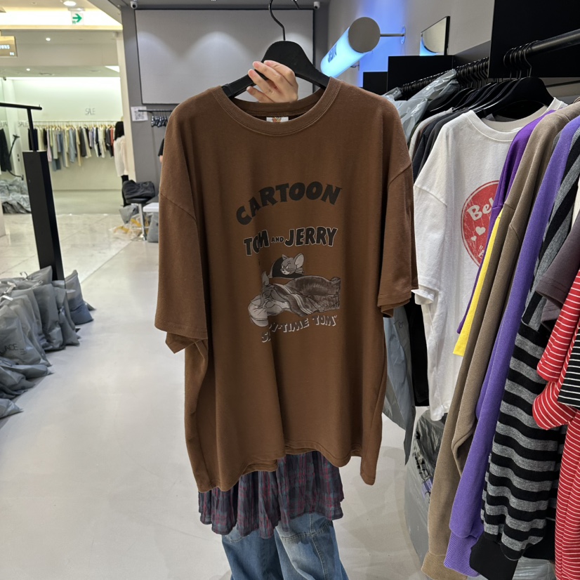 CREDITO東大門實拍女士新款人氣時尚熱賣休閑真品推薦T恤CREDITOT恤圖色3