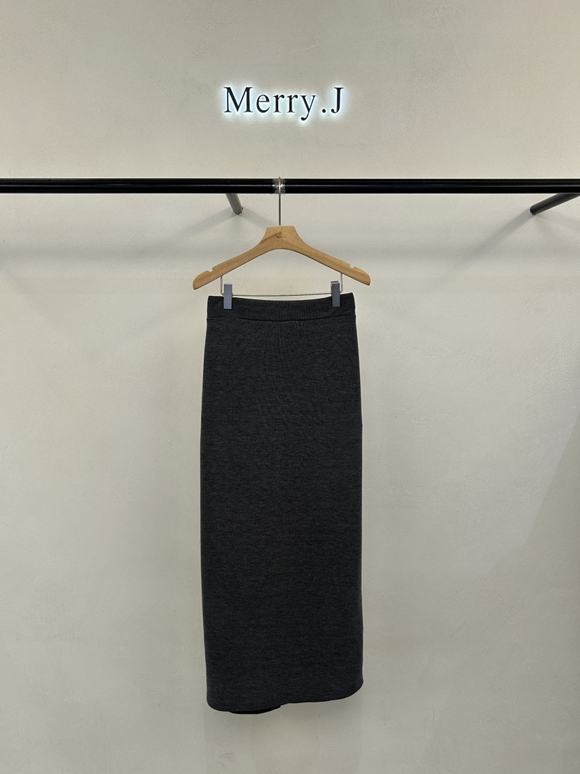 MERRY-J東大門實拍女士新款真品人氣推薦休閑26夏季長裙秋款MERRY-J長裙圖色1灰色