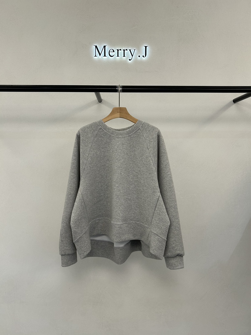 MERRY-J韓國直郵女士新款26夏季推薦休閑時尚熱賣衛衣秋款MERRY-J衛衣圖色1