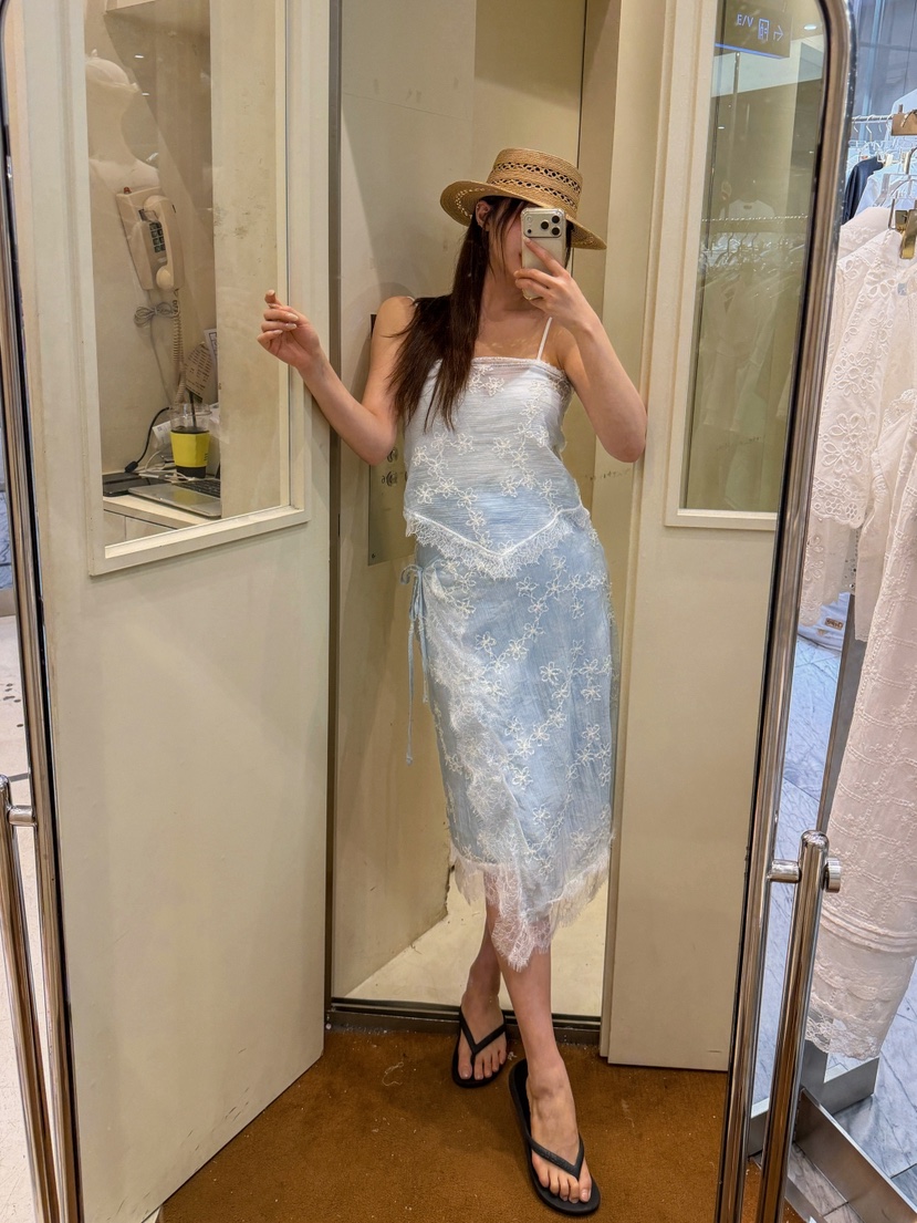 81 MARKET-L韓國直郵女士新款真品推薦26夏季套裝含圍巾套裝81 MARKET-L套裝
