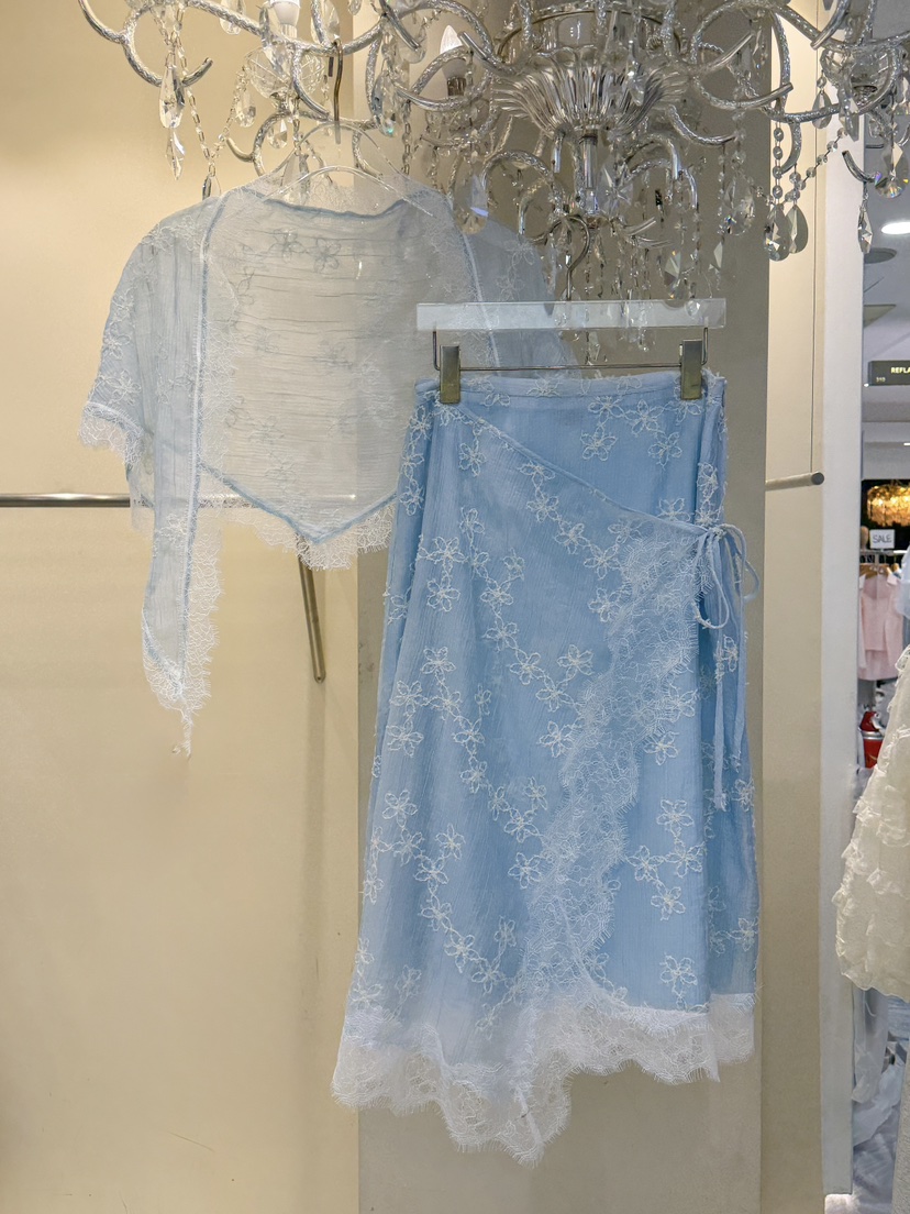 81 MARKET-L韓國直郵女士新款真品推薦26夏季套裝含圍巾套裝81 MARKET-L套裝圖色1