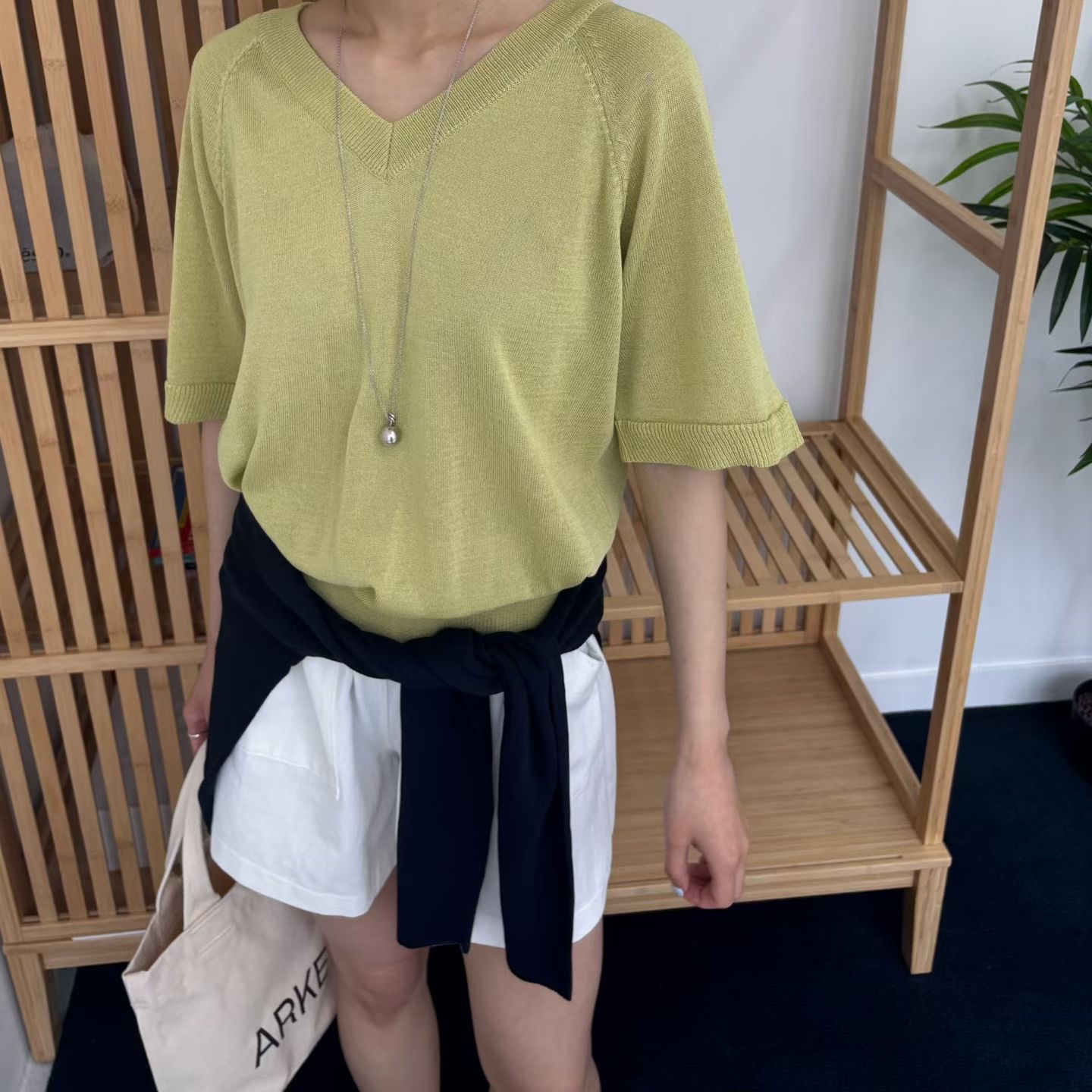 MINIMALGROUND/VIVAGLAM韓國直郵女士新品26夏季針織衫不含配飾MINIMALGROUND/VIVAGLAM針織衫圖色3