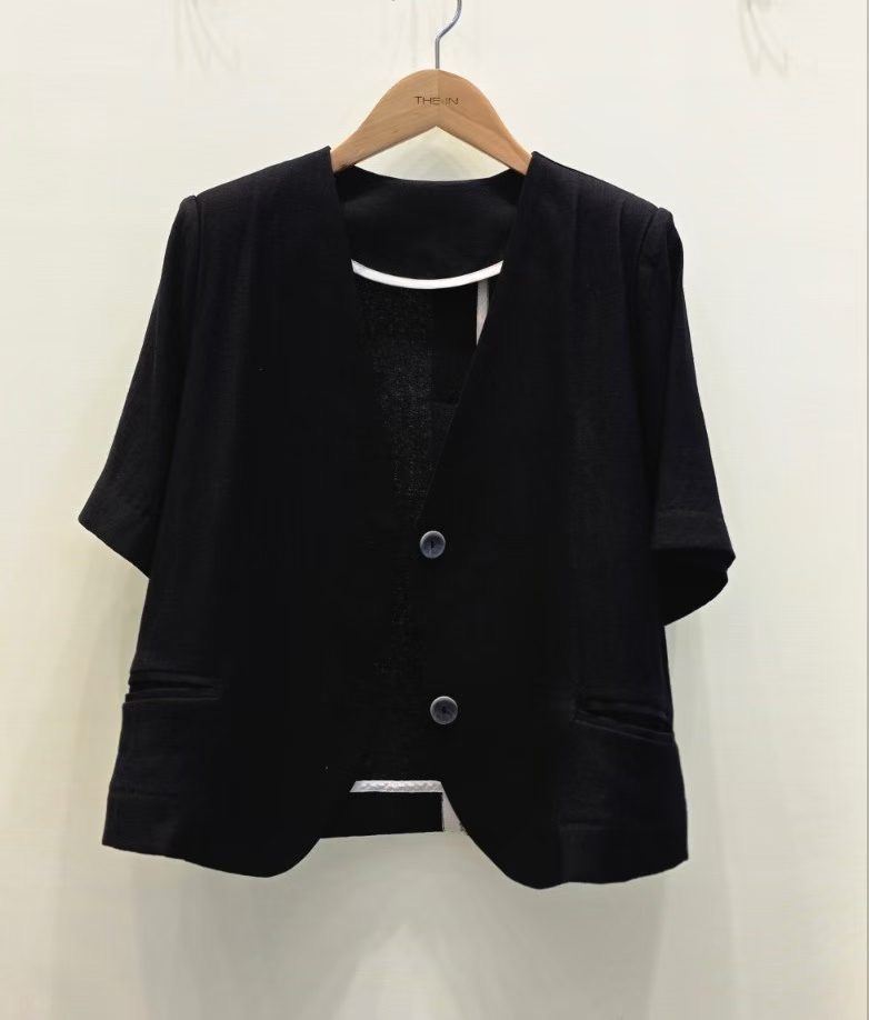 THE IN-더인-T東大門實拍女裝新品26夏季真品時尚夾克THE IN夾克圖色1
