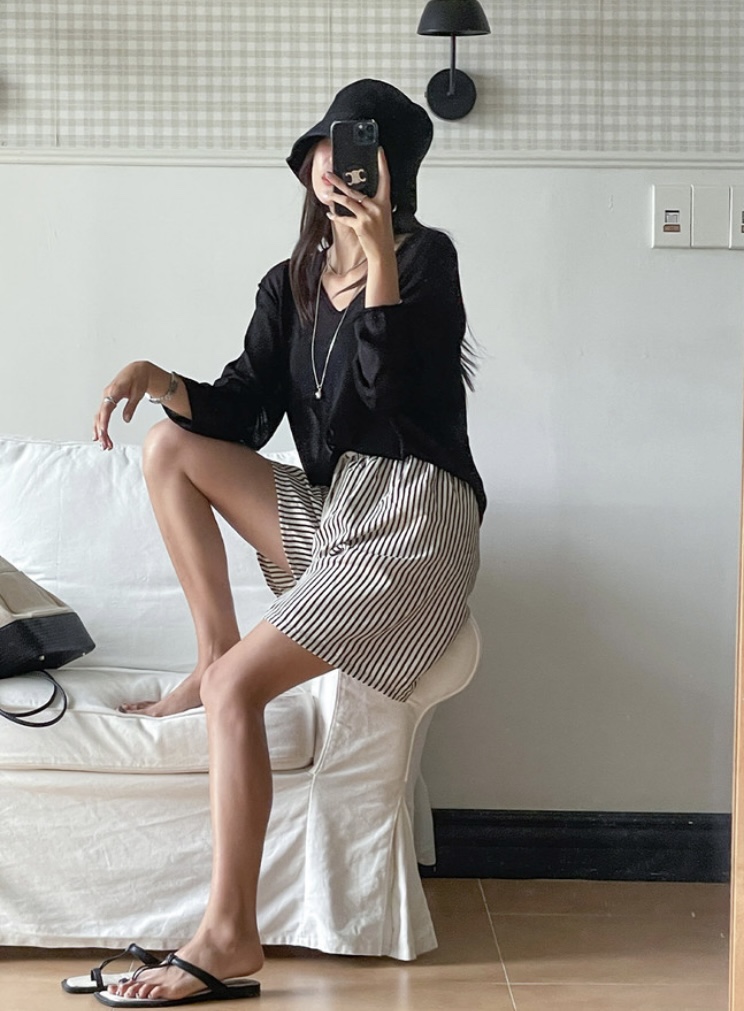 BLACK NOTE東大門代購女裝新款時尚人氣熱賣真品針織衫V領BLACK NOTE針織衫