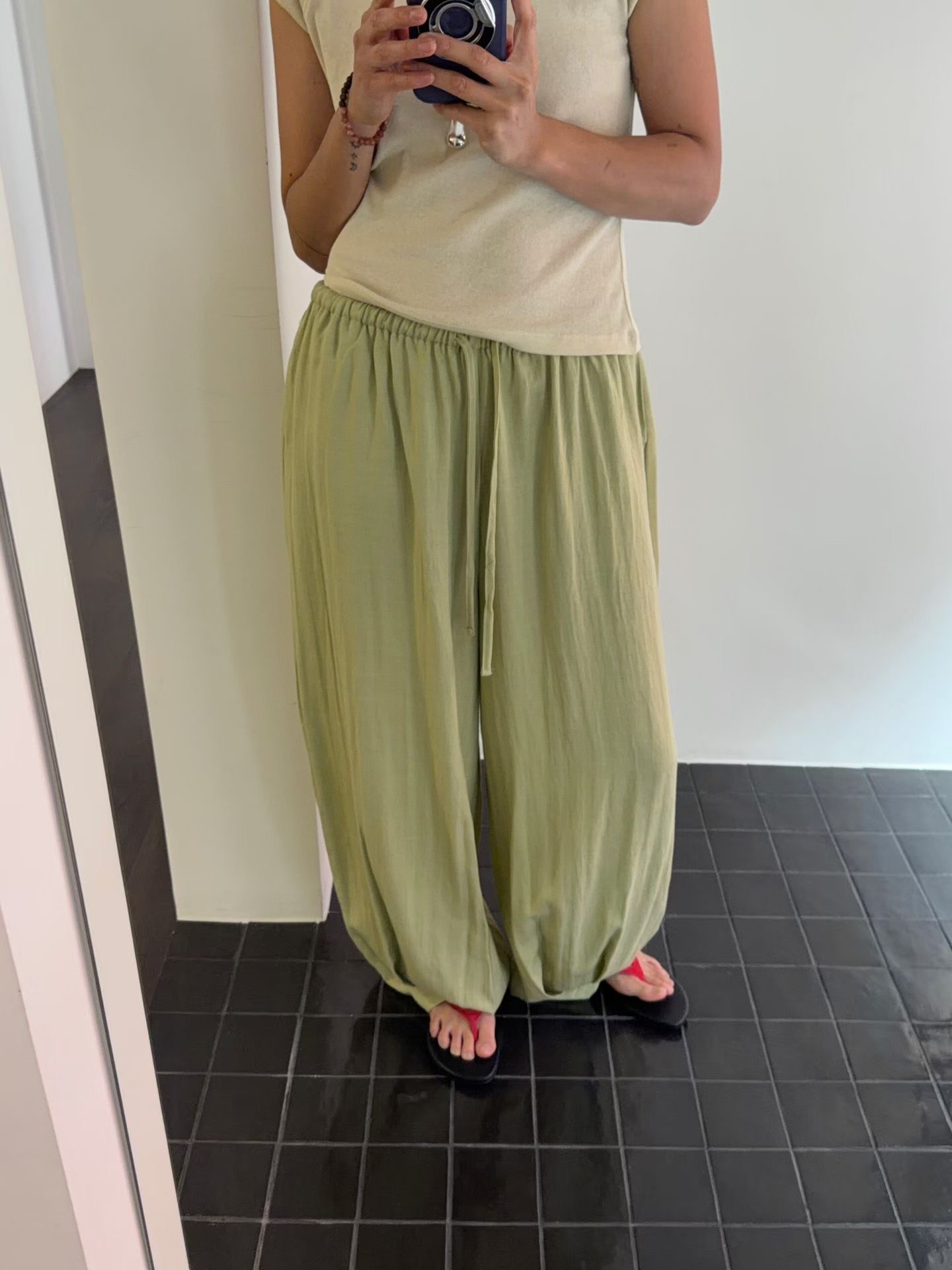 SOIL東大門實拍女裝新款休閑時尚推薦真品人氣熱賣休閑褲SOIL休閑褲圖色2
