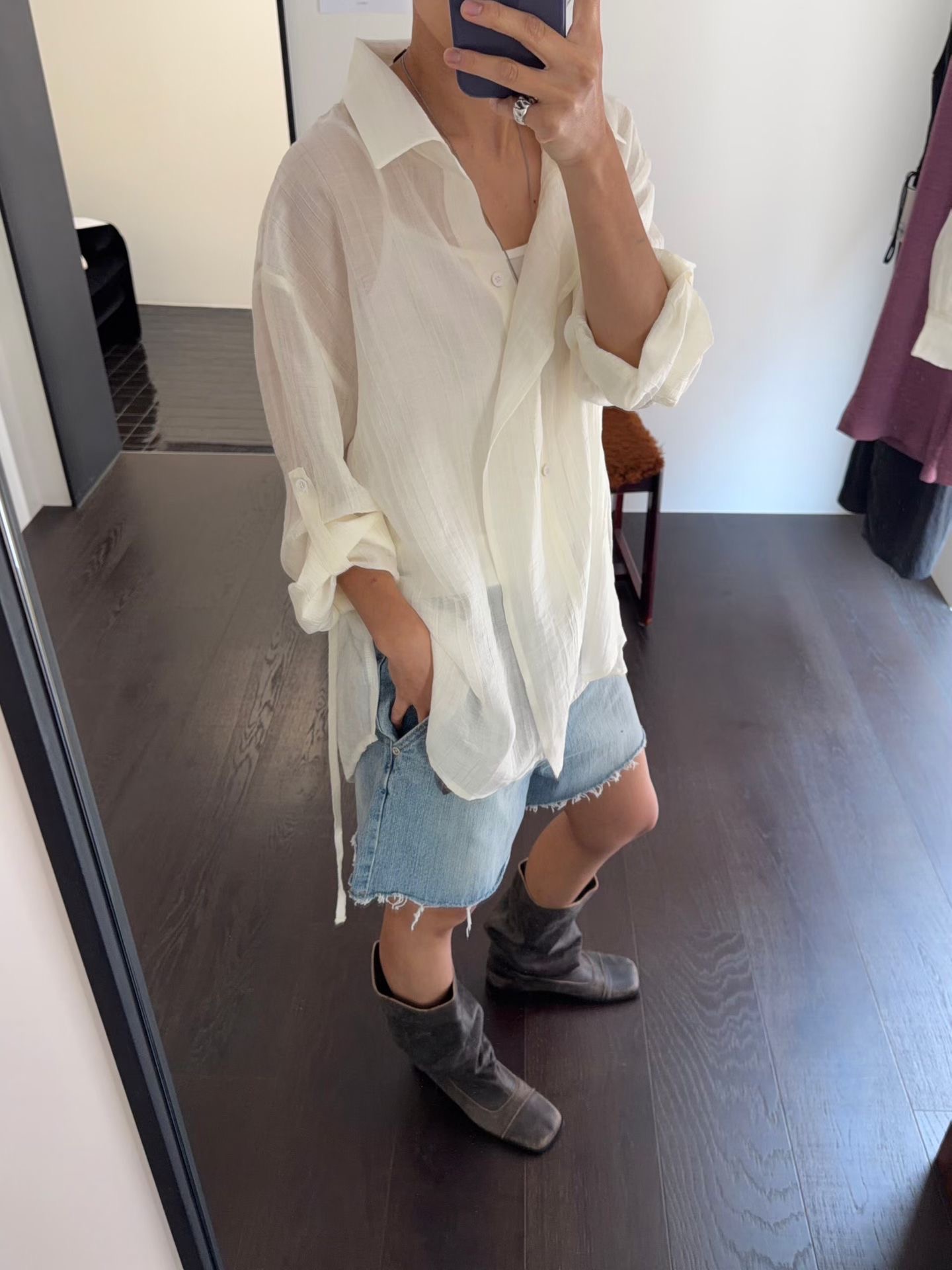SOIL東大門代購女士新品熱賣推薦26夏季時尚短褲不含腰帶SOIL短褲