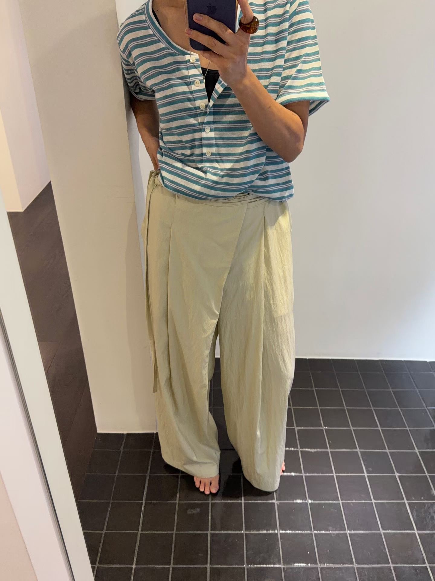 SOIL韓國代購女裝新品推薦休閑熱賣真品人氣26夏季休閑褲SOIL休閑褲圖色1